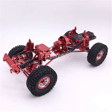 metal rc crawler chassis|1 10 scale crawler kits.